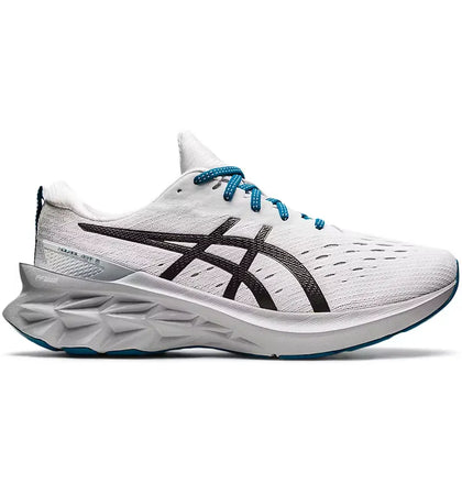 ASICS Novablast 2 White Black Blue - authentic ASICS sneakers