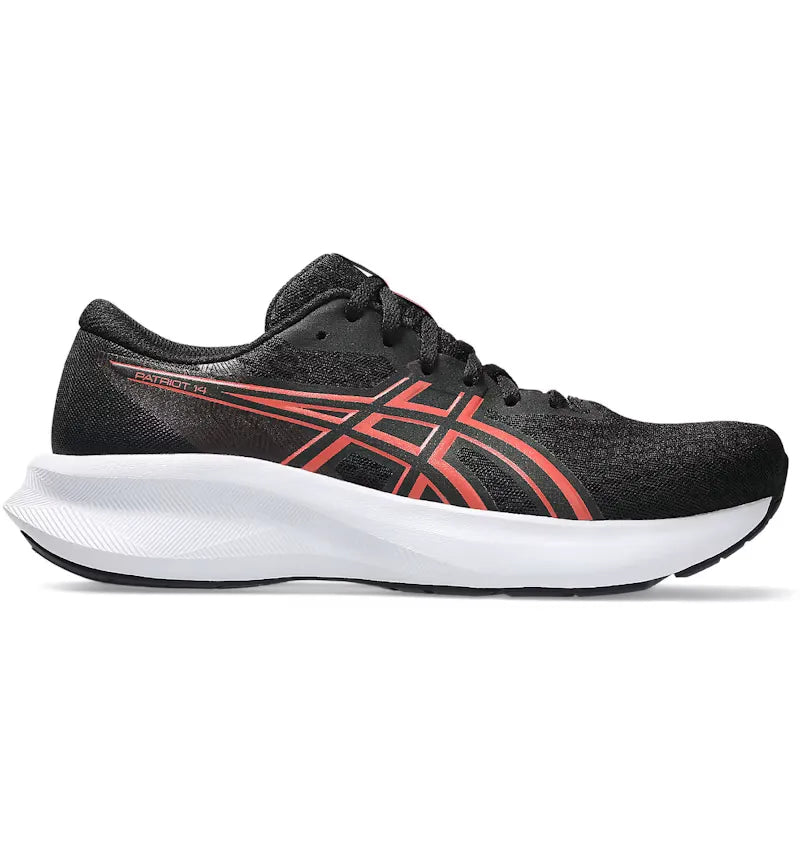 ASICS Patriot 14 Black Dark Pink Clay (Women's) - vue 360
