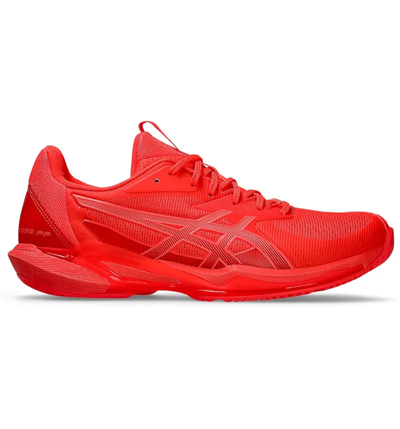 ASICS Solution Speed FF 3 Flash Red Blazing Coral - vue 360