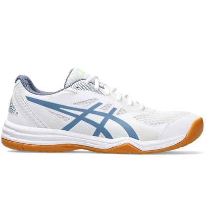 ASICS Upcourt 5 White Denim Blue - authentic ASICS sneakers