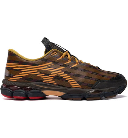 ASICS US8-S Gel-SJ33 Kiko Kostadinov Black Coffee Orange Lily - authentic ASICS sneakers