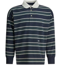 Autry Rugby Cotton Polo Shirt Blue
