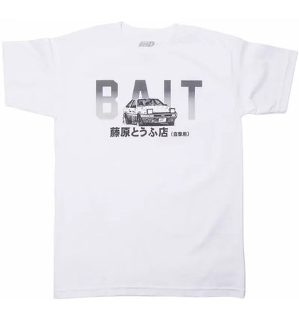BAIT x Initial D Bait Logo Design Tee White - authentic BAIT product