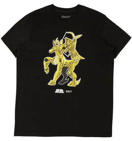 BAIT x Saint Seiya Saggitarius Gold Tee Black - authentic BAIT product