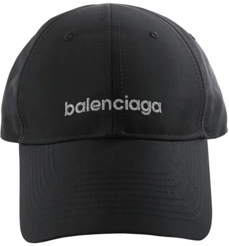 Balenciaga Athl Cap Black - vue 360