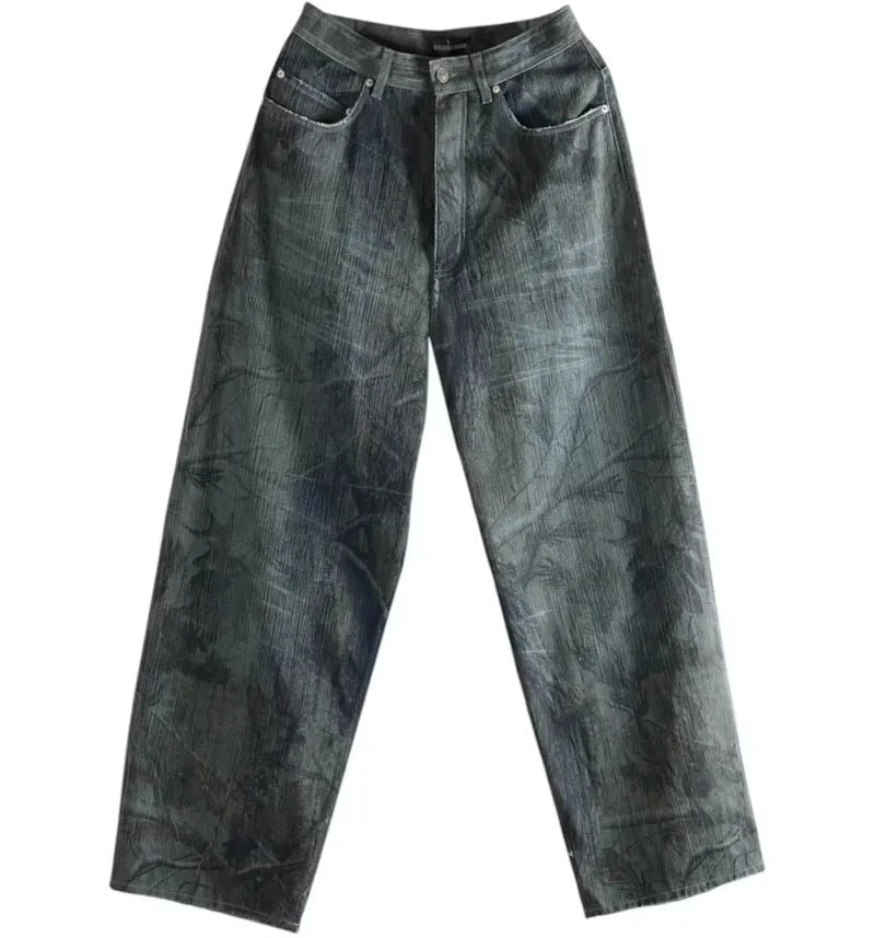 Balenciaga Baggy Pants Brown - vue 360