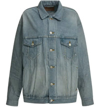 Balenciaga Denim Jacket Light Blue
