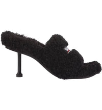 Balenciaga Furry Sandal M80 Black (Womens)