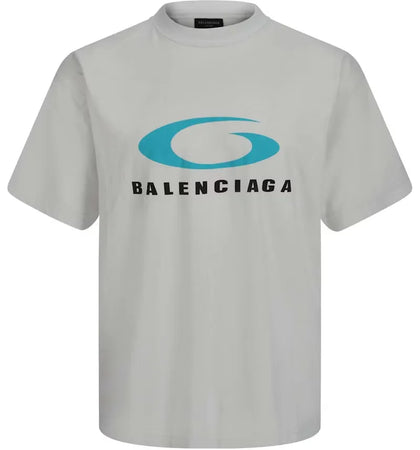 Balenciaga Loop Sports Icon Tee White - authentic Balenciaga product