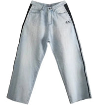 Balenciaga Piping Details Pant Light Blue