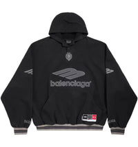 Balenciaga Polo Over Hoodie Black/Anthracite