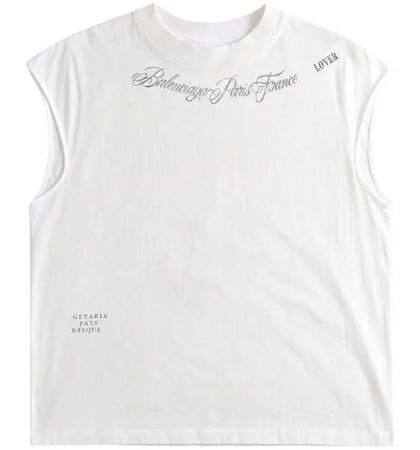 Balenciaga S/S Top T-shirt White - authentic Balenciaga apparel