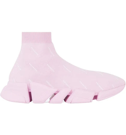 Balenciaga Speed 2.0 Recycled Knit AllOver Pink (Women's) - authentic Balenciaga sneakers