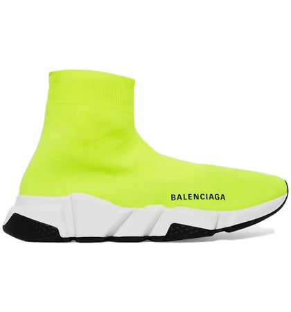 Balenciaga Speed Trainer Neon Bright Yellow (Women's) - authentic Balenciaga sneakers