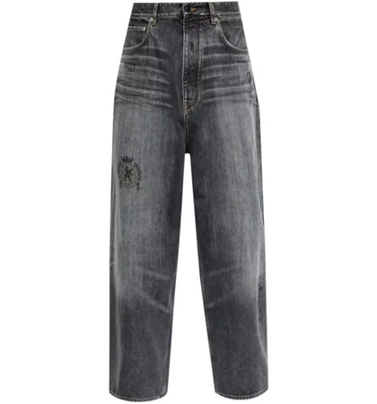 Balenciaga Tattoo Baggy Pant Dark Grey - authentic Balenciaga product