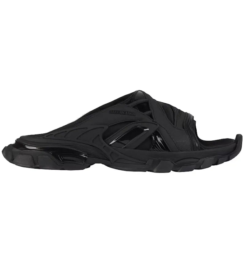 Balenciaga Track Slide Black - vue 360