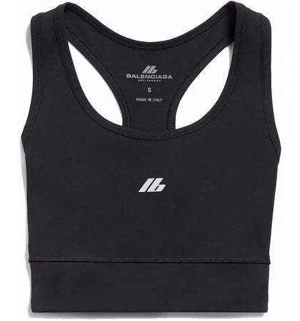 Balenciaga Women's Activewear Sports Bra Black - authentic Balenciaga product
