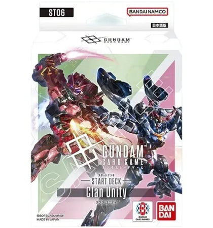 Bandai Mobile Suit Gundam Card Game Clan Unity (ST06) Starter Deck (Japanese) - authentic Bandai product