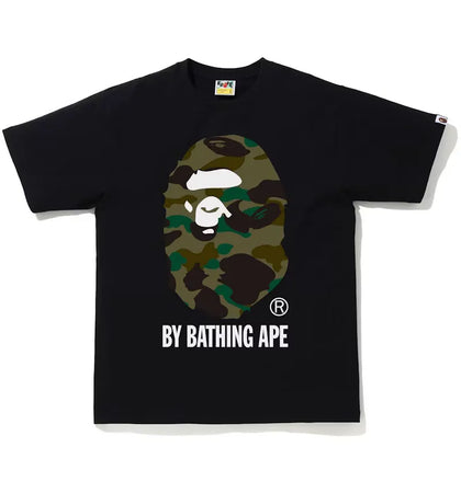 BAPE 1st Camo By Bathing Ape Tee (FW21) Black/Green - authentic BAPE product