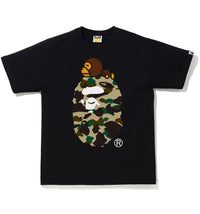 BAPE 1st Camo Milo on Big Ape Tee (FW21) Black/Yellow
