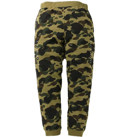 BAPE 1st Camo Sweatpants (SS21) Green - authentic BAPE apparel