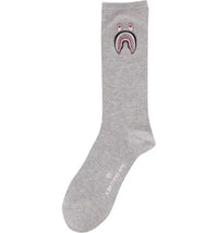BAPE 1st Shark Socks Gray