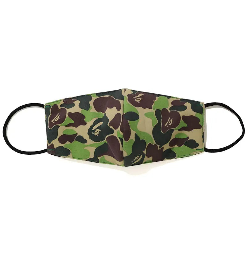 BAPE A Bathing Ape ABC Camo Mask Green - vue 360