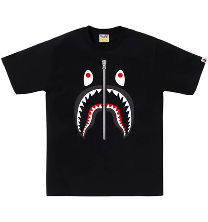 BAPE A Bathing Ape Shark Tee Black - authentic BAPE product
