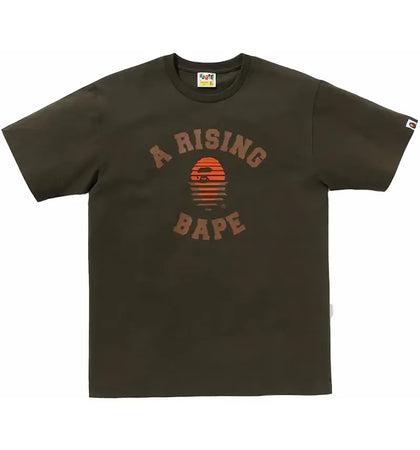 BAPE A Rising Bape Tee Olivedrab - authentic BAPE product
