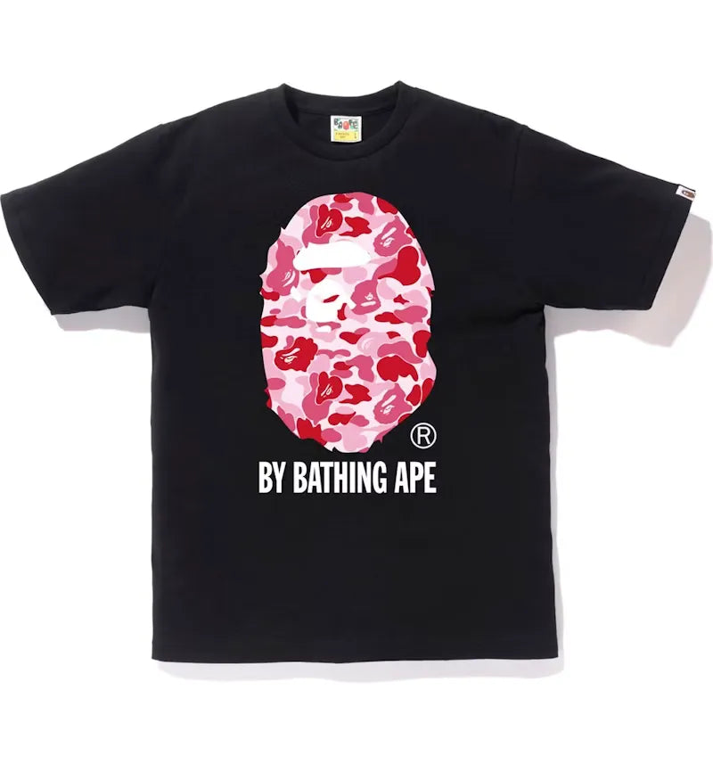 BAPE ABC By Bathing Tee Black/Pink - vue 360