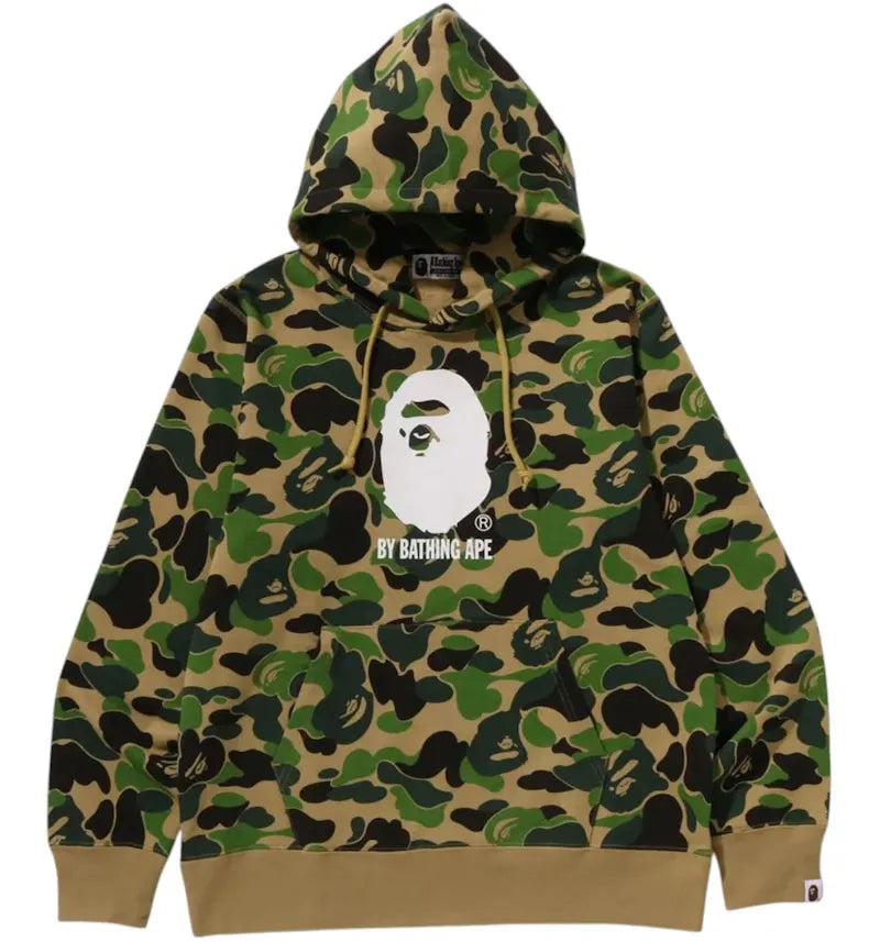 BAPE ABC Camo By Bathing Ape Pullover Hoodie Green - vue 360
