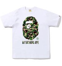 BAPE ABC Camo By Bathing Ape Tee White/Green