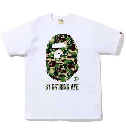 BAPE ABC Camo By Bathing Ape Tee White/Green - authentic BAPE product