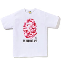 BAPE ABC Camo By Bathing Ape Tee White/Pink