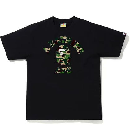 BAPE ABC Camo College Tee (SS21) Black/Green - authentic BAPE product