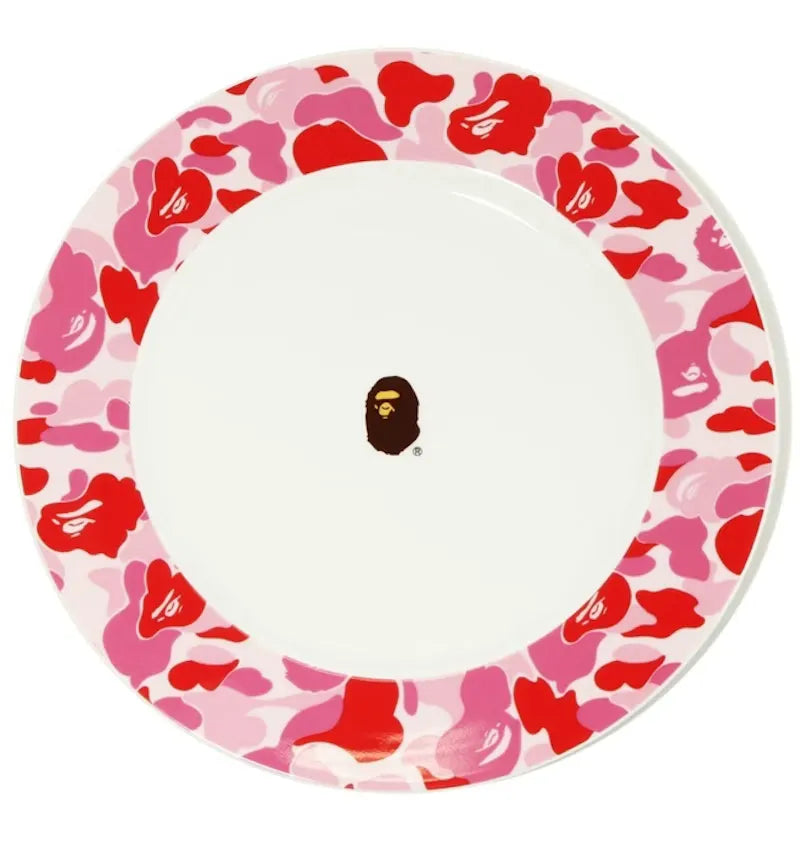 BAPE ABC Camo Dishes in Pink - vue 360