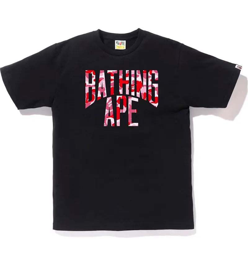 BAPE ABC NYC Logo Tee Black/Pink - vue 360
