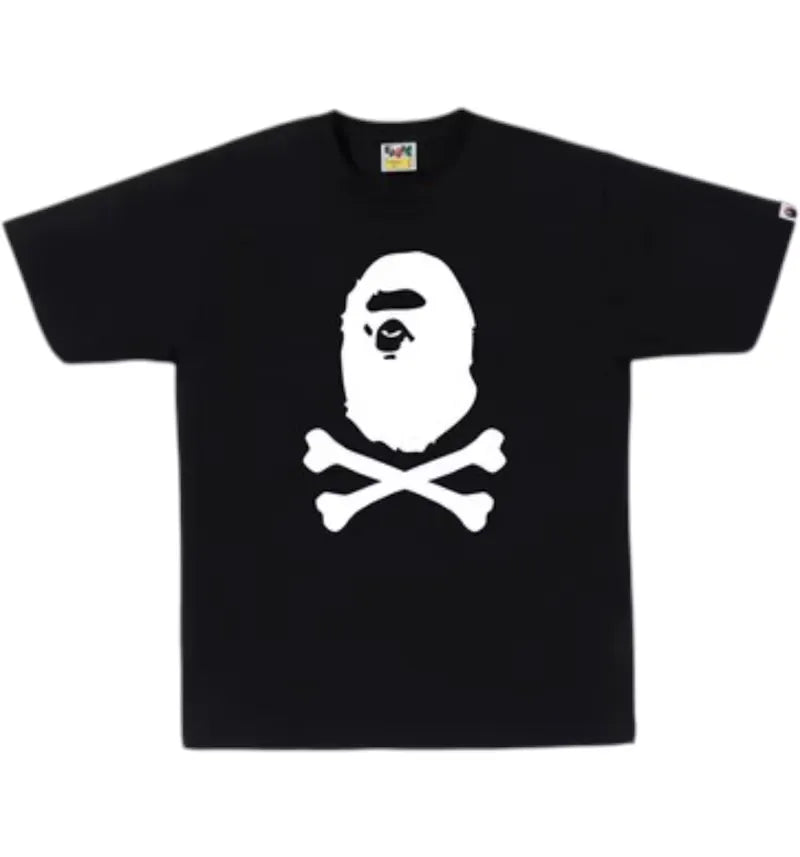 BAPE Ape Crossbone Tee Black - vue 360