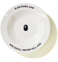 BAPE Ape Head Plate White