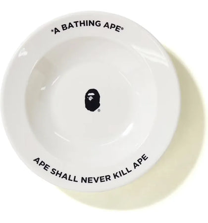 BAPE Ape Head Plate White - authentic BAPE product