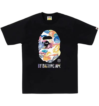 BAPE Art Camo By Bathing Ape Tee Black - authentic BAPE product