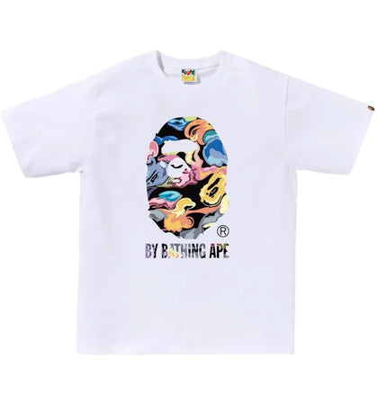 BAPE Art Camo By Bathing Ape Tee White - authentic BAPE product