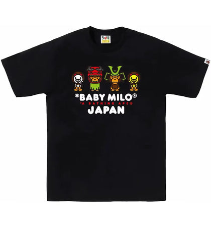 BAPE Baby Milo Japan Tee Black - authentic BAPE product