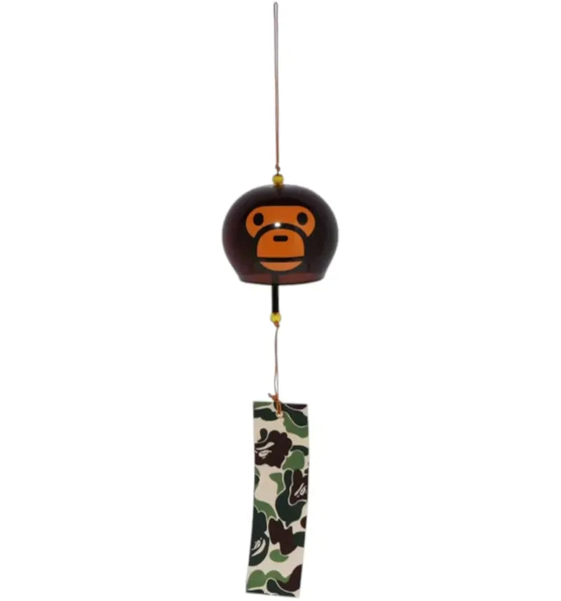BAPE Baby Milo Japanese Wind Chime Brown - vue 360