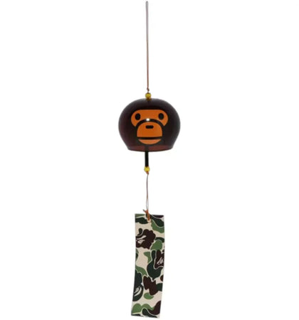 BAPE Baby Milo Japanese Wind Chime Brown - authentic BAPE product