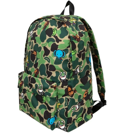 BAPE Baby Milo Large Backpack Green - authentic BAPE product