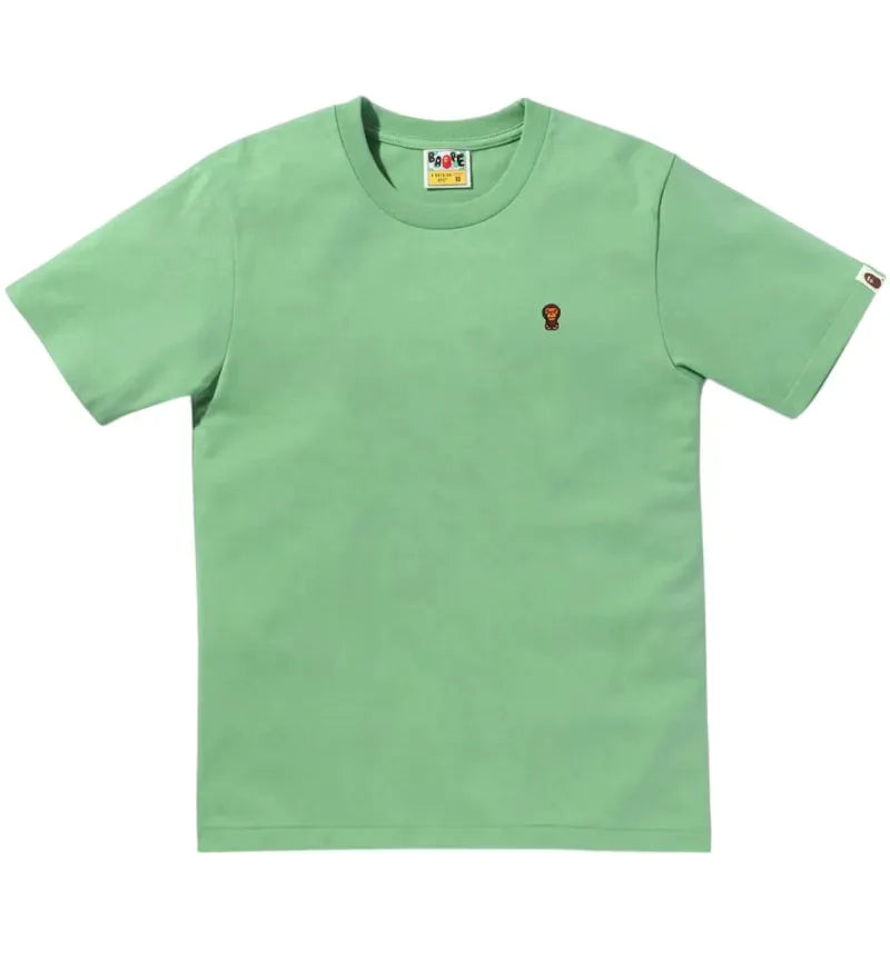 BAPE Baby Milo One Point Tee (SS25) Green - vue 360