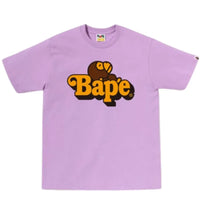 BAPE Baby Milo Sleep On Bape T-shirt Violet