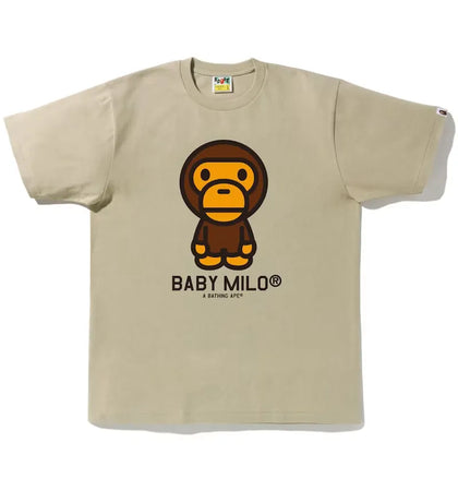 BAPE Baby Milo Tee (FW22) Beige - authentic BAPE product