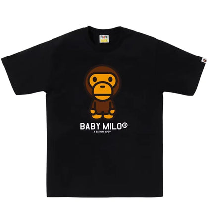 BAPE Baby Milo Tee (FW24) Black - authentic BAPE product